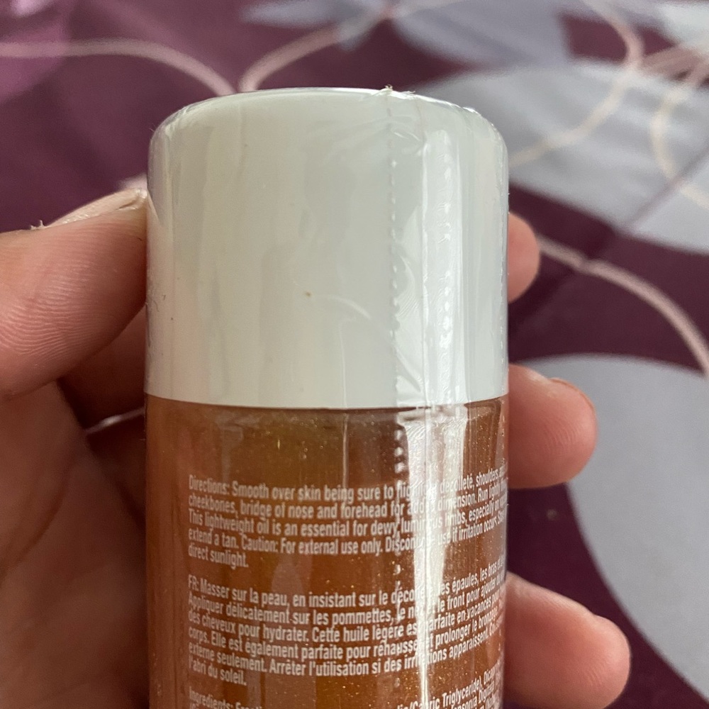 African botánics shimmering gold oil